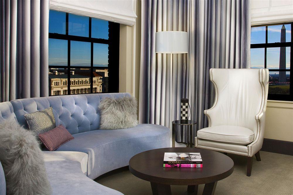 Hotel Washington Exterior photo A living room at the Encore