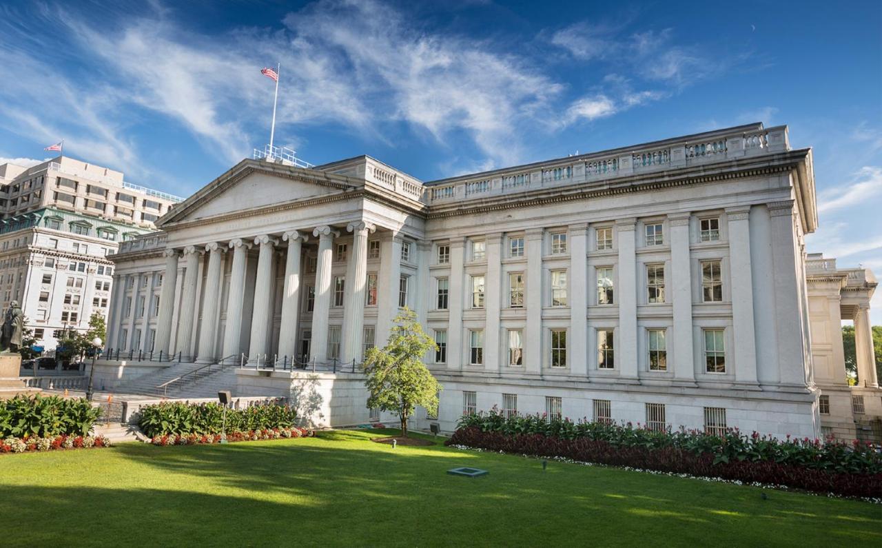 Hotel Washington Exterior photo The United States Department of the Treasury