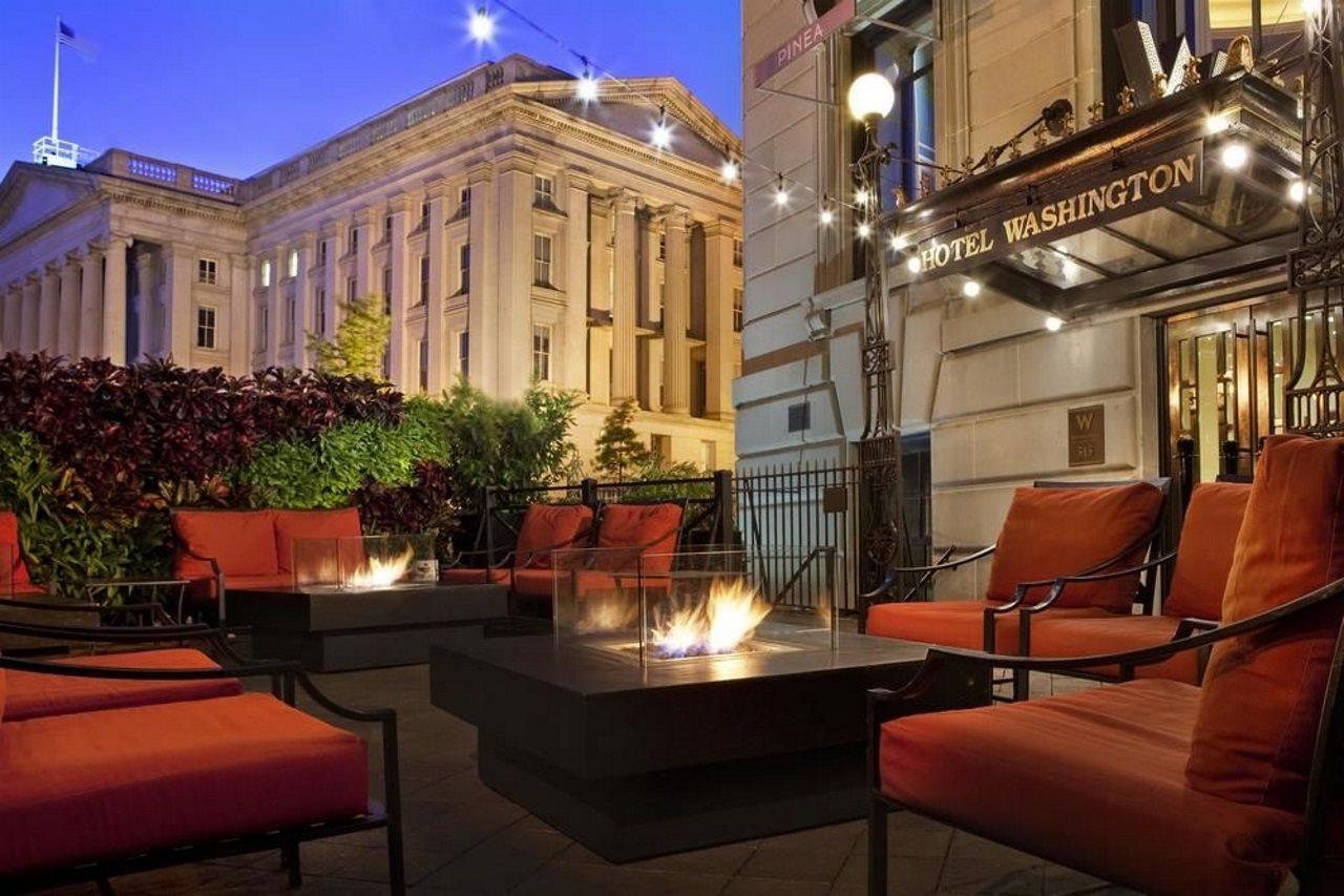 Hotel Washington Exterior photo The rooftop lounge at Hotel Washington
