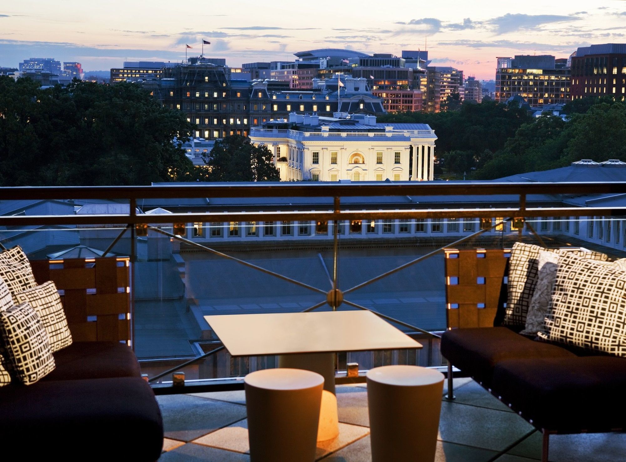 Hotel Washington Exterior photo View from the rooftop